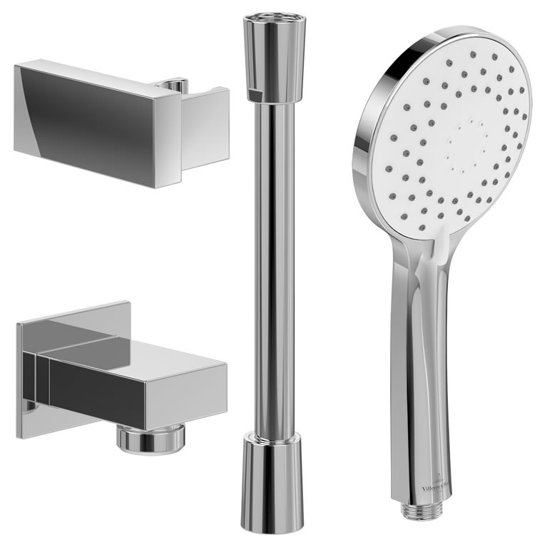 Villeroy & Boch Square Complete Shower Set Sanctuary Bathrooms